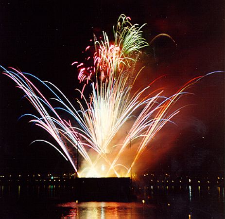 Fireworks Over the World Showcase Lagoon